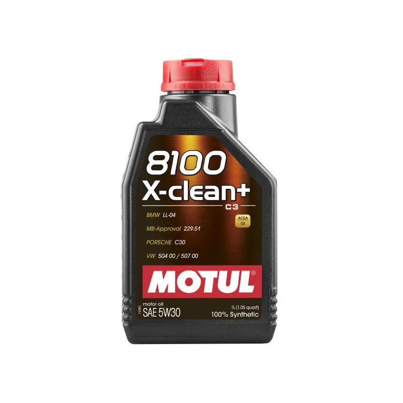 MOTUL 8100 X-CLEAN + C3 5W-30, 1 L