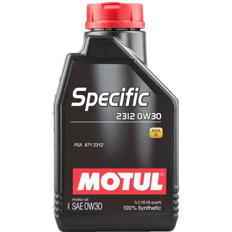MOTUL SPECIFIC 2312 0W-30, 1 L