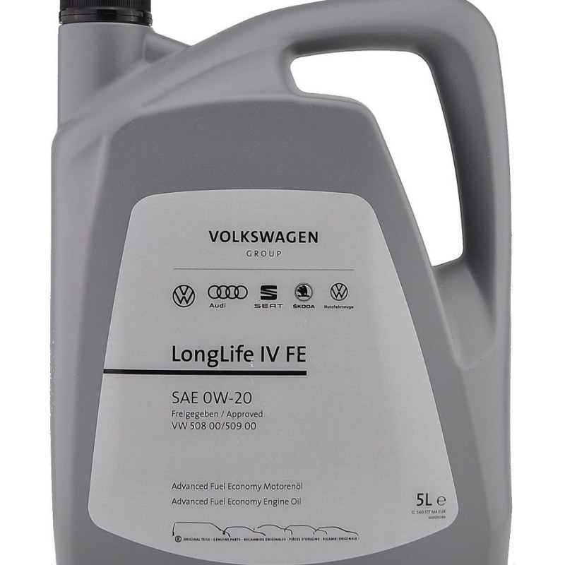 VW Original Longlife IV FE 508.00/509.00 0W-20, 5L