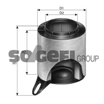 Filter zraka PURFLUX A1200