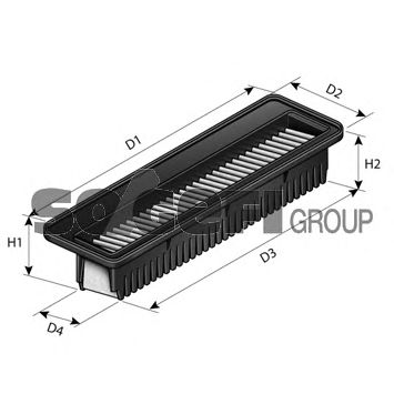 Filter zraka PURFLUX A1468