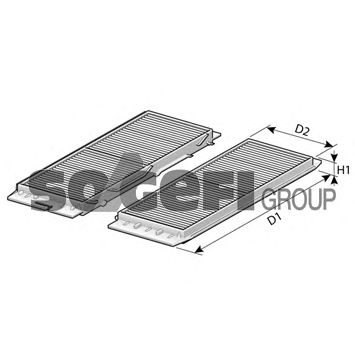 Filter kabine PURFLUX AH251