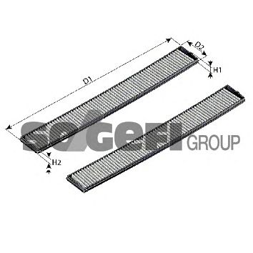 Filter kabine PURFLUX AH310-2