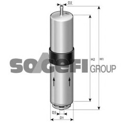Filter goriva PURFLUX FCS805