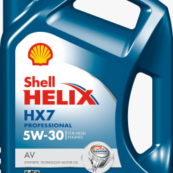 SHELL HELIX HX7 PRO AV 5W-30, 4L 505.01