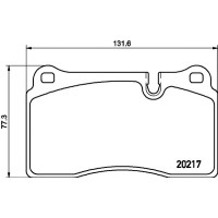 Disk pločice TEXTAR 2021701