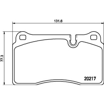 Disk pločice TEXTAR 2021701