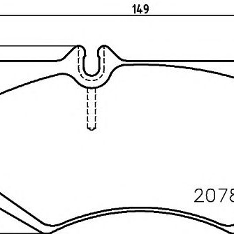 Disk pločice TEXTAR 2078401