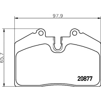 Disk pločice TEXTAR 2087702
