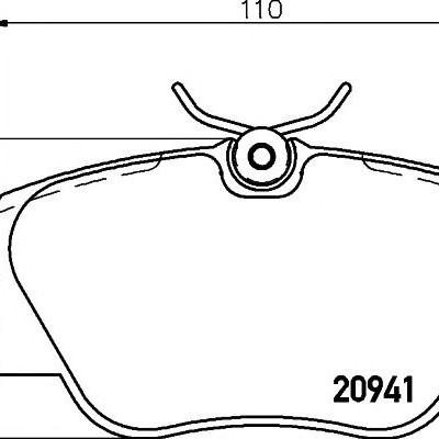 Disk pločice TEXTAR 2094102