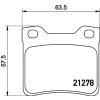 Disk pločice TEXTAR 2127803