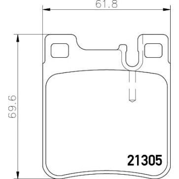 Disk pločice TEXTAR 2130501