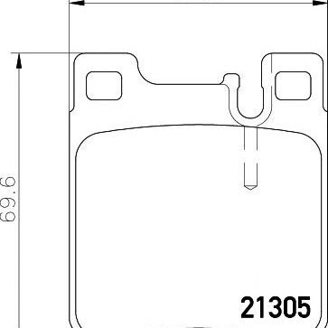 Disk pločice TEXTAR 2130501