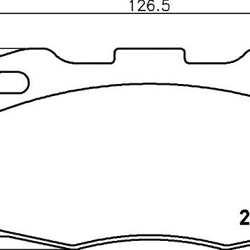 Disk pločice TEXTAR 2151901