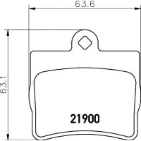 Disk pločice TEXTAR 2190003