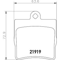 Disk pločice TEXTAR 2191901