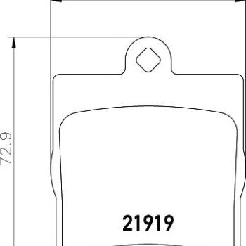 Disk pločice TEXTAR 2191901