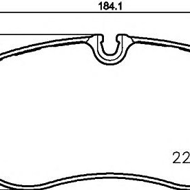Disk pločice TEXTAR 2206201