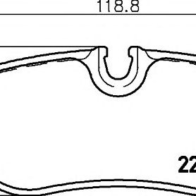 Disk pločice TEXTAR 2210101