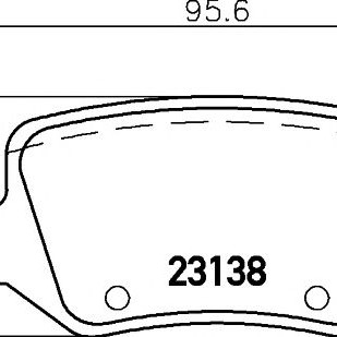 Disk pločice TEXTAR 2313805