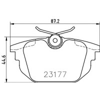 Disk pločice TEXTAR 2317703