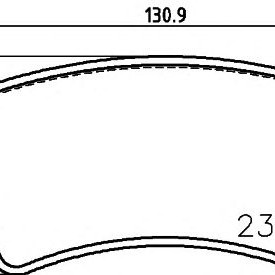 Disk pločice TEXTAR 2339602