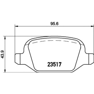 Disk pločice TEXTAR 2351703