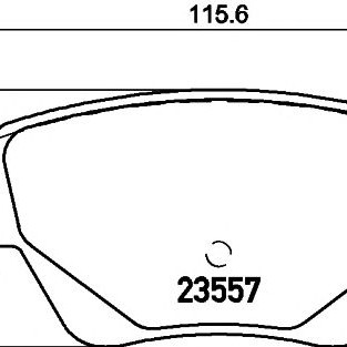 Disk pločice TEXTAR 2355702