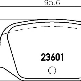 Disk pločice TEXTAR 2360102