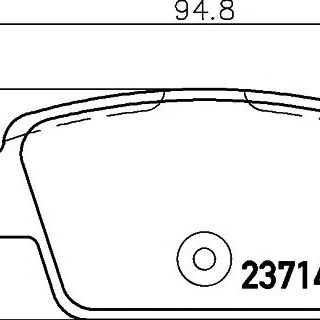 Disk pločice TEXTAR 2371401
