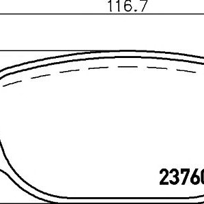 Disk pločice TEXTAR 2376002
