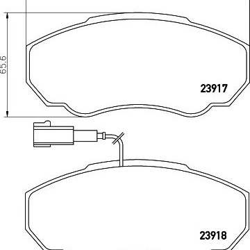 Disk pločice TEXTAR 2391701