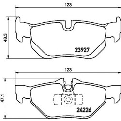 Disk pločice TEXTAR 2392701