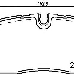 Disk pločice TEXTAR 2419101