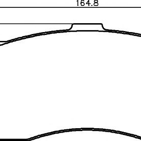 Disk pločice TEXTAR 2431601