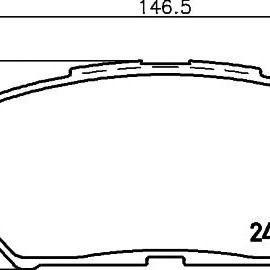 Disk pločice TEXTAR 2433701