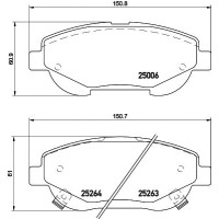 Disk pločice TEXTAR 2500601