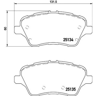 Disk pločice TEXTAR 2513402