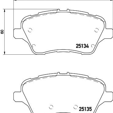 Disk pločice TEXTAR 2513402