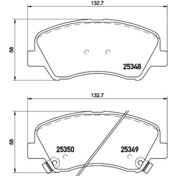 Disk pločice TEXTAR 2534801