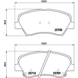Disk pločice TEXTAR 2570801