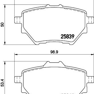 Disk pločice TEXTAR 2583901