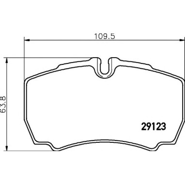 Disk pločice TEXTAR 2912303