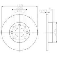 Kočioni disk TEXTAR 92020903