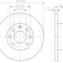 Kočioni disk TEXTAR 92020903