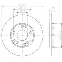 Kočioni disk TEXTAR 92027403
