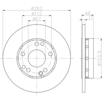 Kočioni disk TEXTAR 92027403