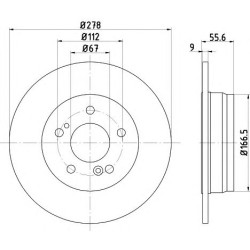 Kočioni disk TEXTAR 92032703