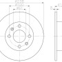 Kočioni disk TEXTAR 92036003