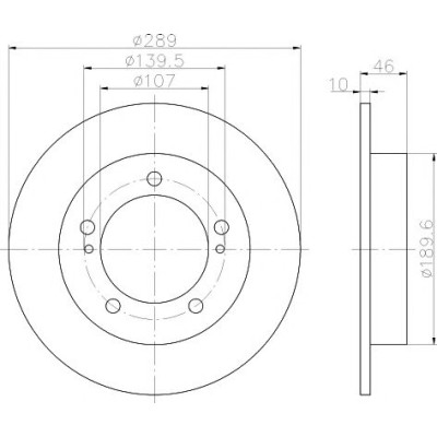Kočioni disk TEXTAR 92036600